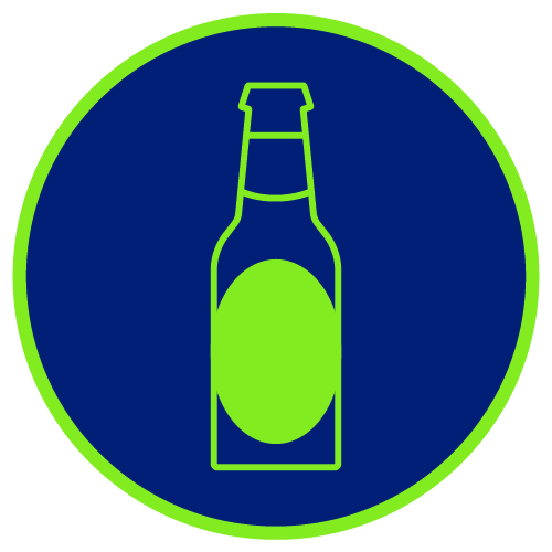 12 oz. (341 mL) of 5% alcohol beer, cider or cooler