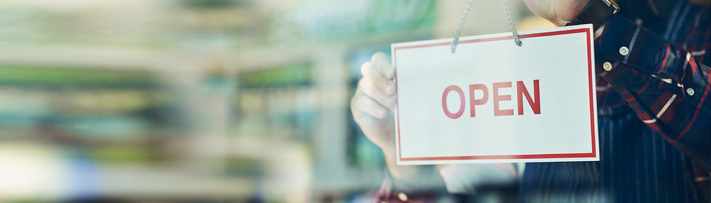 Opening a business