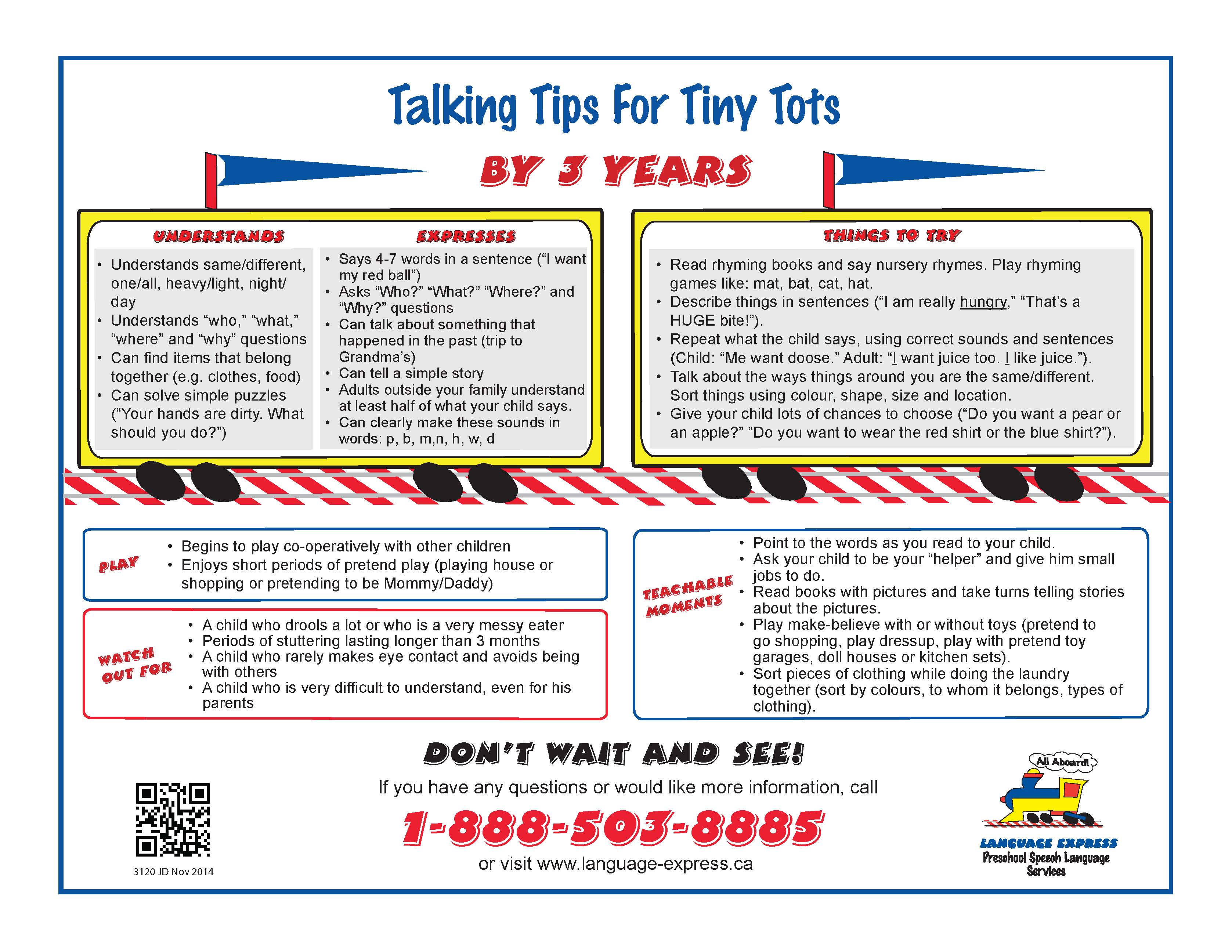 Language Express milestones 9 talking tips for tiny tots by three years